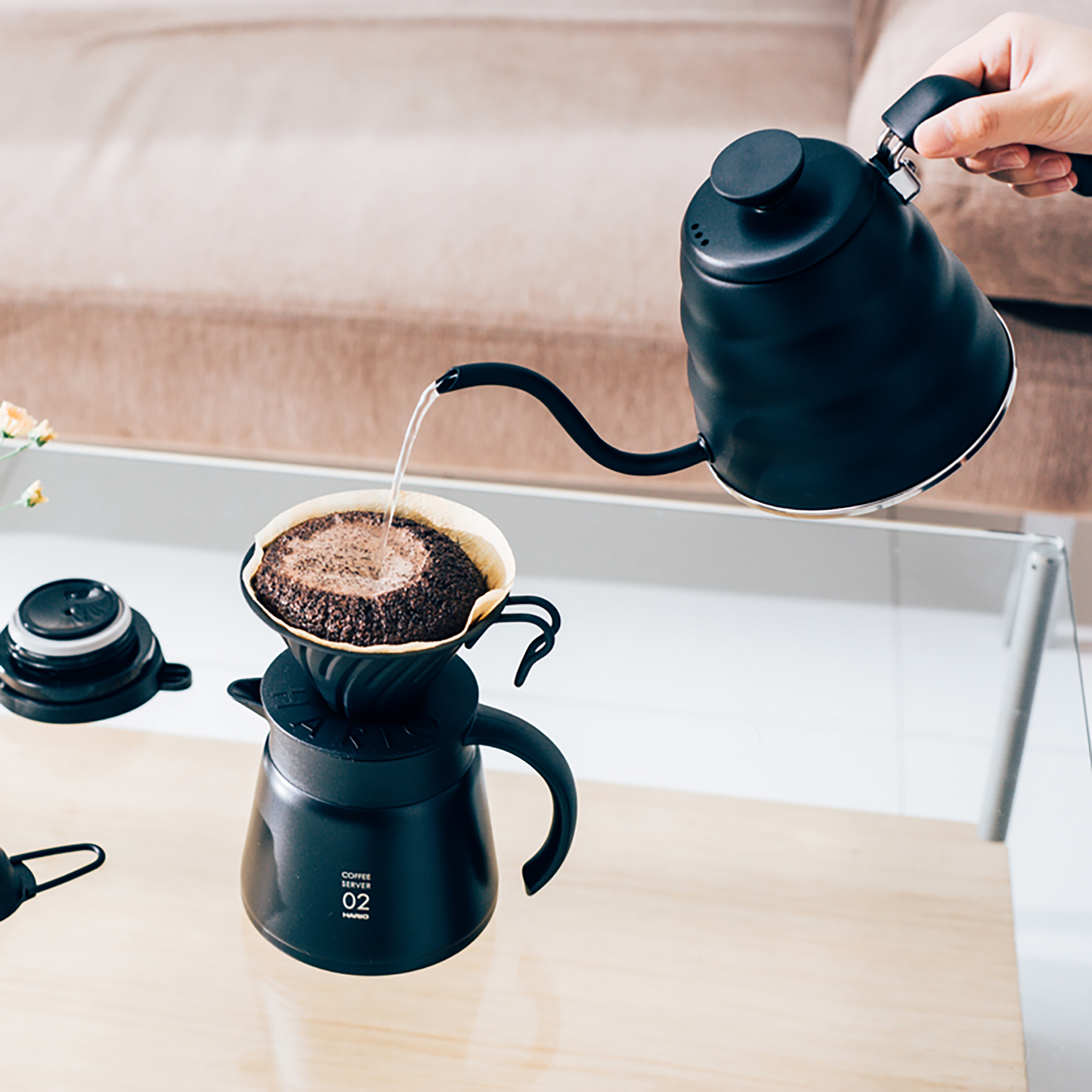 V60 Drip Kettle Buono Matte Black