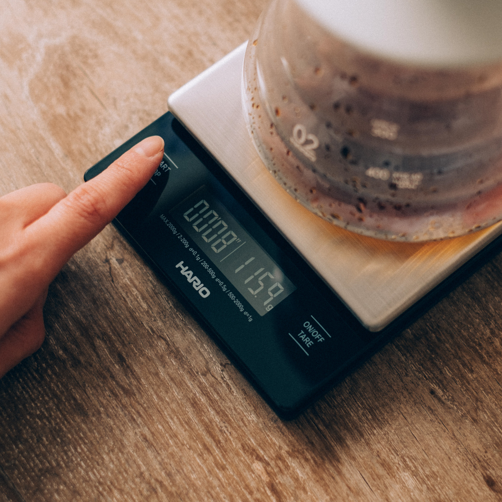 V60 Metal Drip Scale