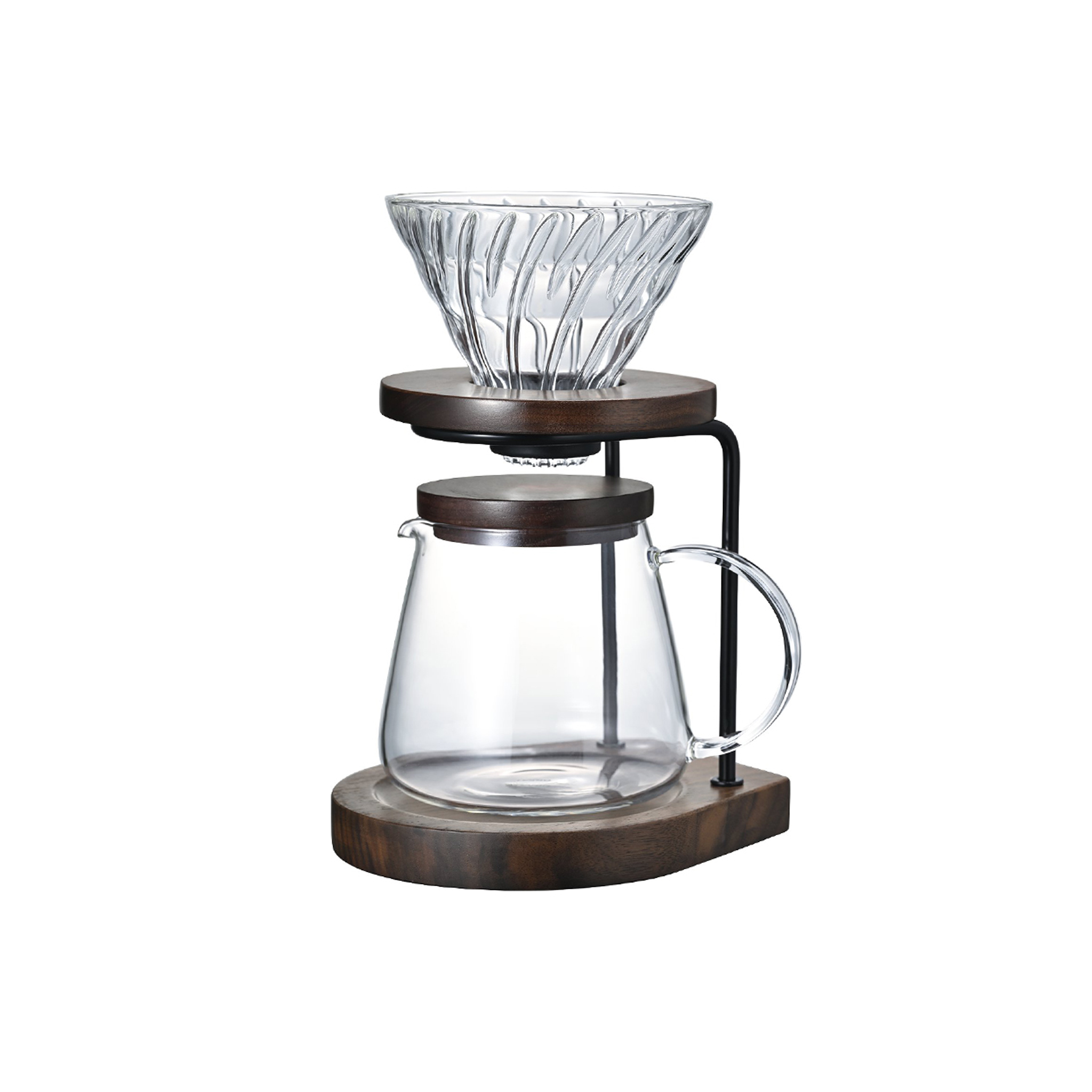 Drip Stand Set Walnut