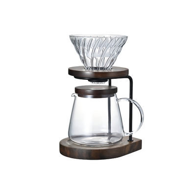 Drip Stand Set Walnut