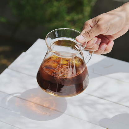 Glass Server 02 "Shippou" Seven Treasures Pattern