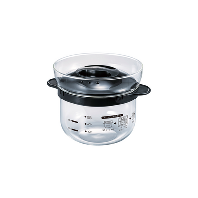 Glass Microwave Rice Cooker 1-2 cups