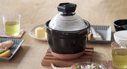 GOHANGAMA Glass Lid Rice Cooker (2-3 Cups)