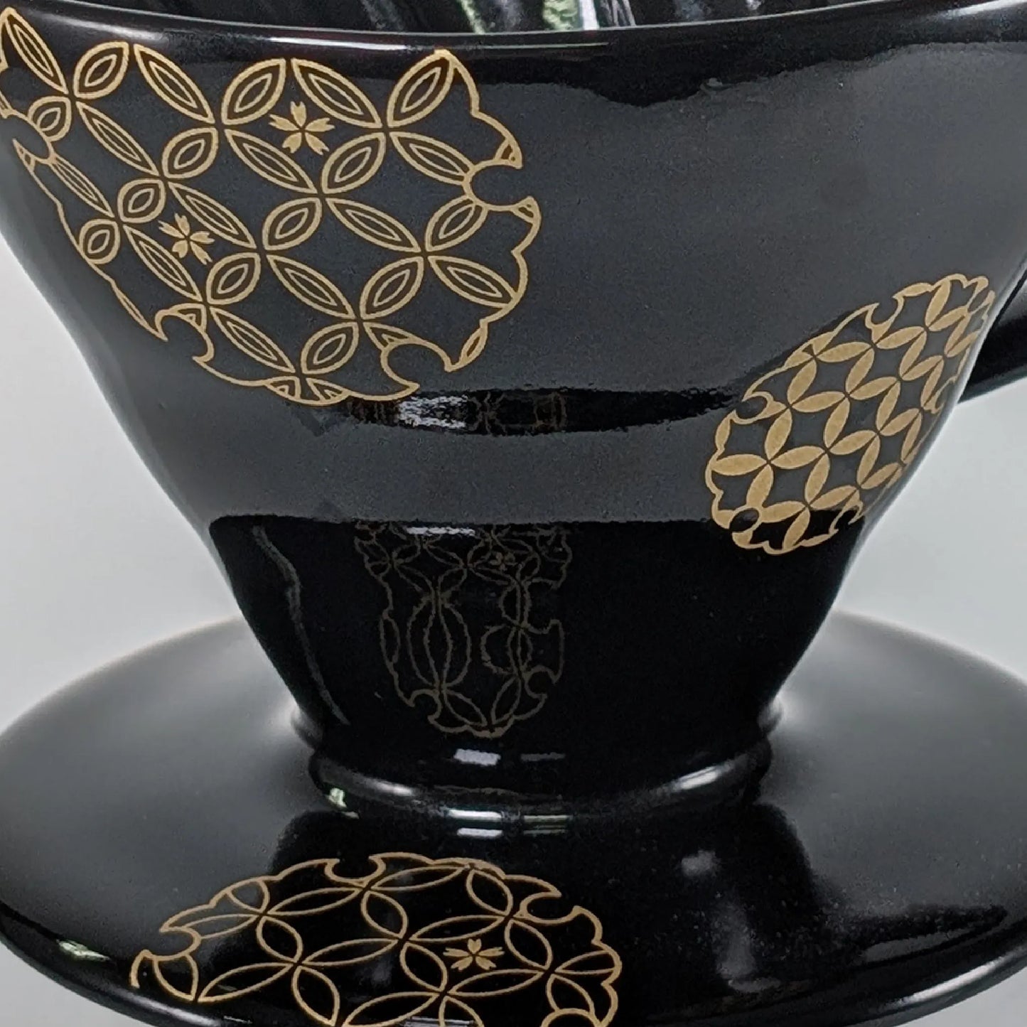 Ceramic Dripper 02 "Shippou" Seven Treasures Pattern